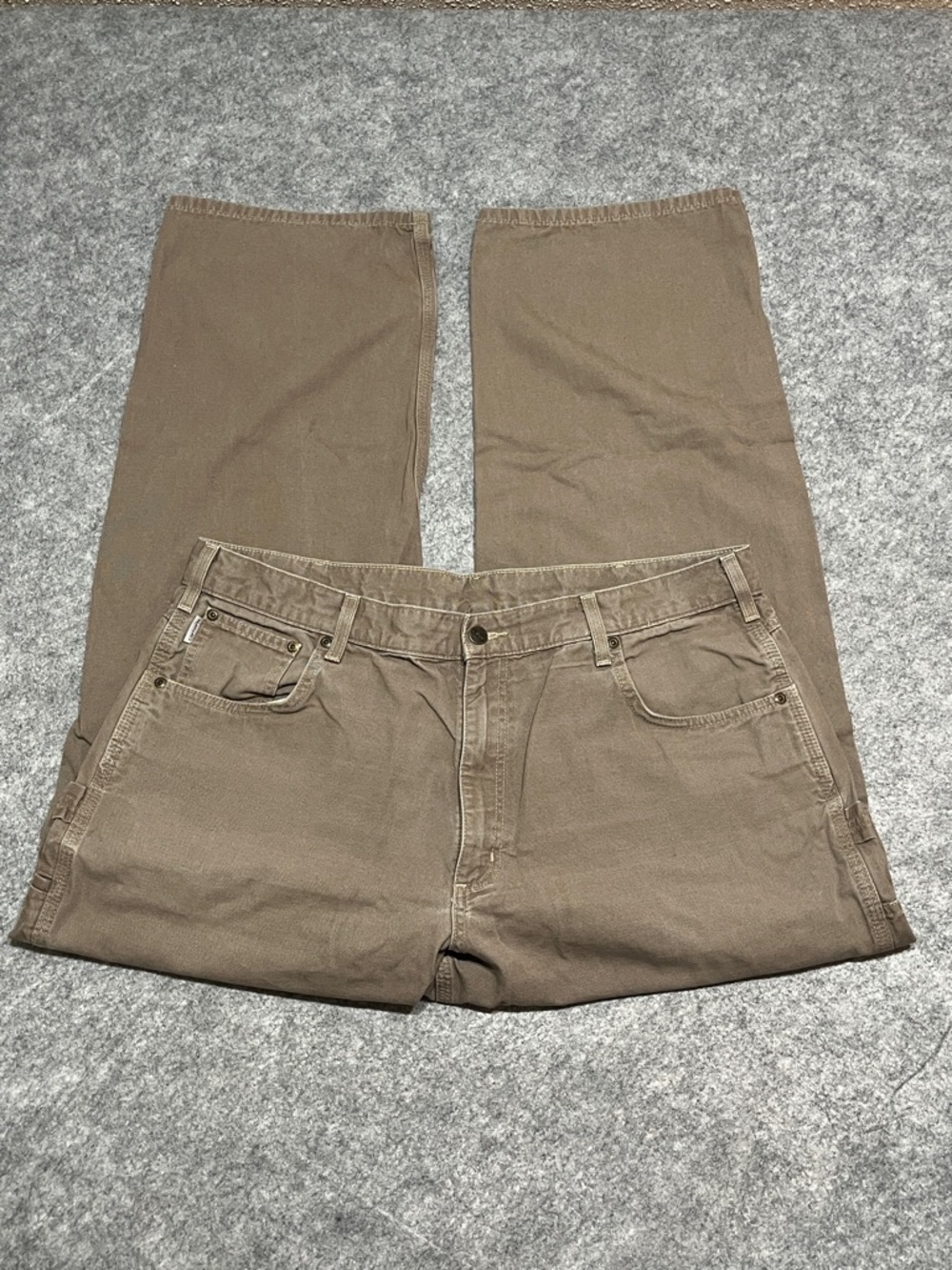 Carhartt Light-Duty Men's Light Brown Utility Work Pants